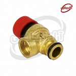 شیر اطمینان فیتینگی برنجی (وارداتی)